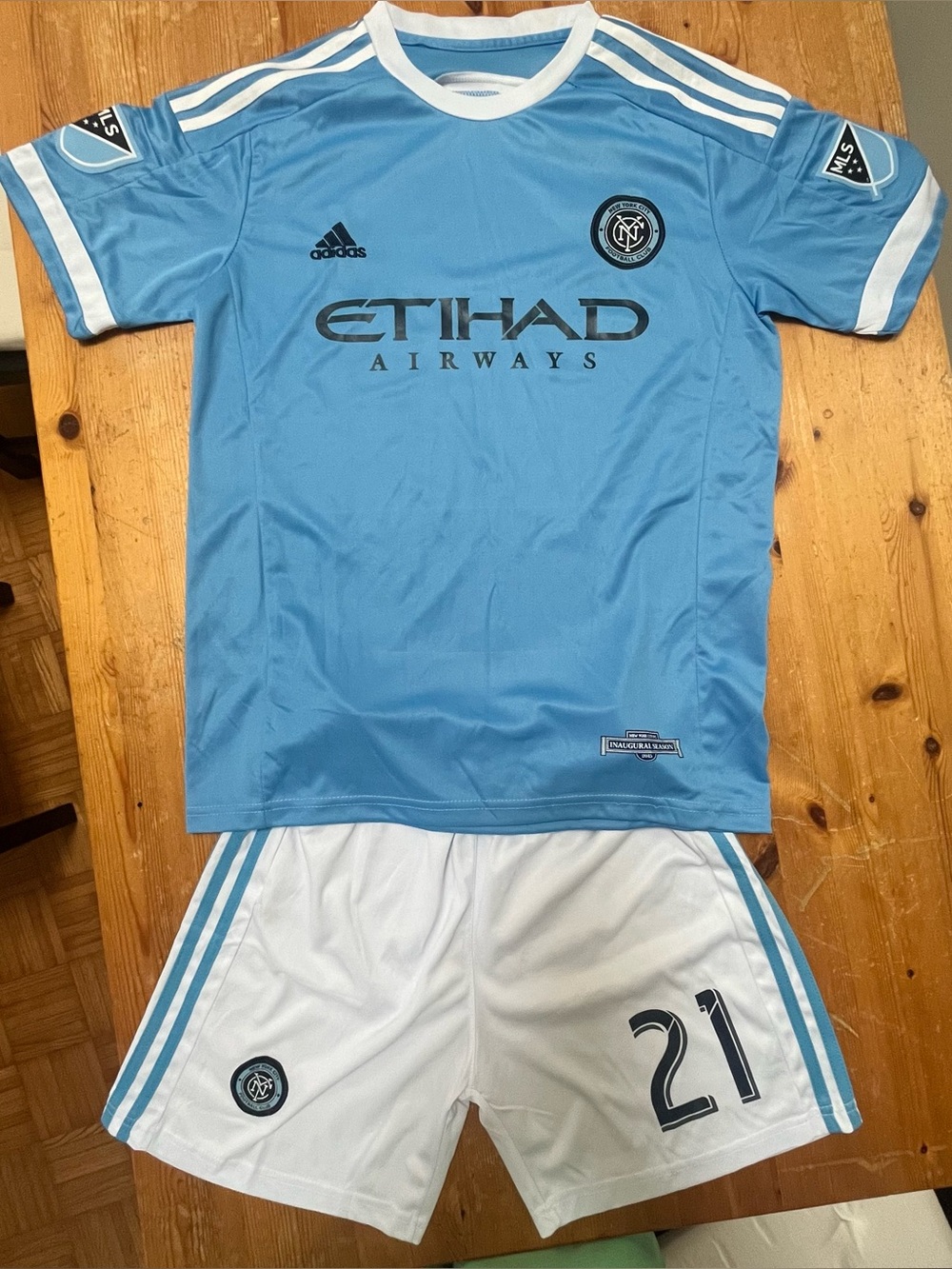 Andrea Pirlo NYCFC Full Adidas Soccer Jersey + Shorts